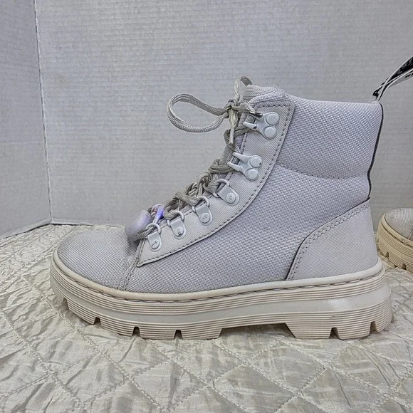 Dr. Martens AirWair Combs W Tech White Womens 7 LY004 Festival Forest Docs - Picture 13 of 16